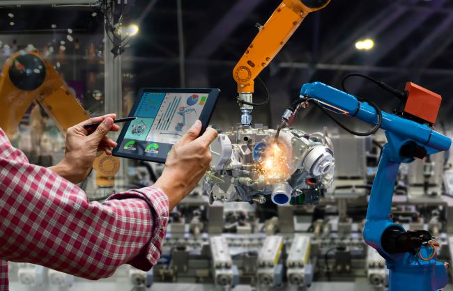 smart factories integrate plcs automation robotics