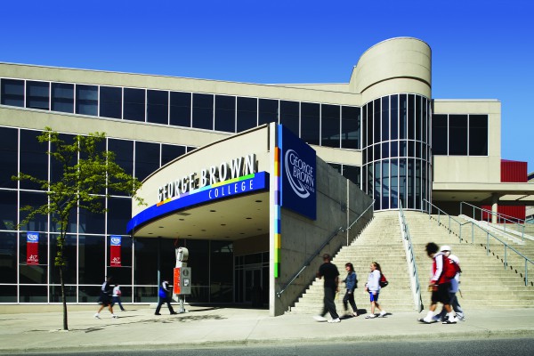 george brown college casa loma entrance