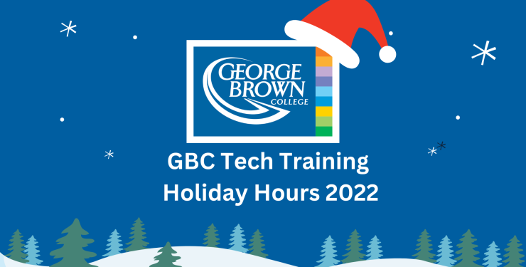 GBCTechTraining Holiday Hours 2022